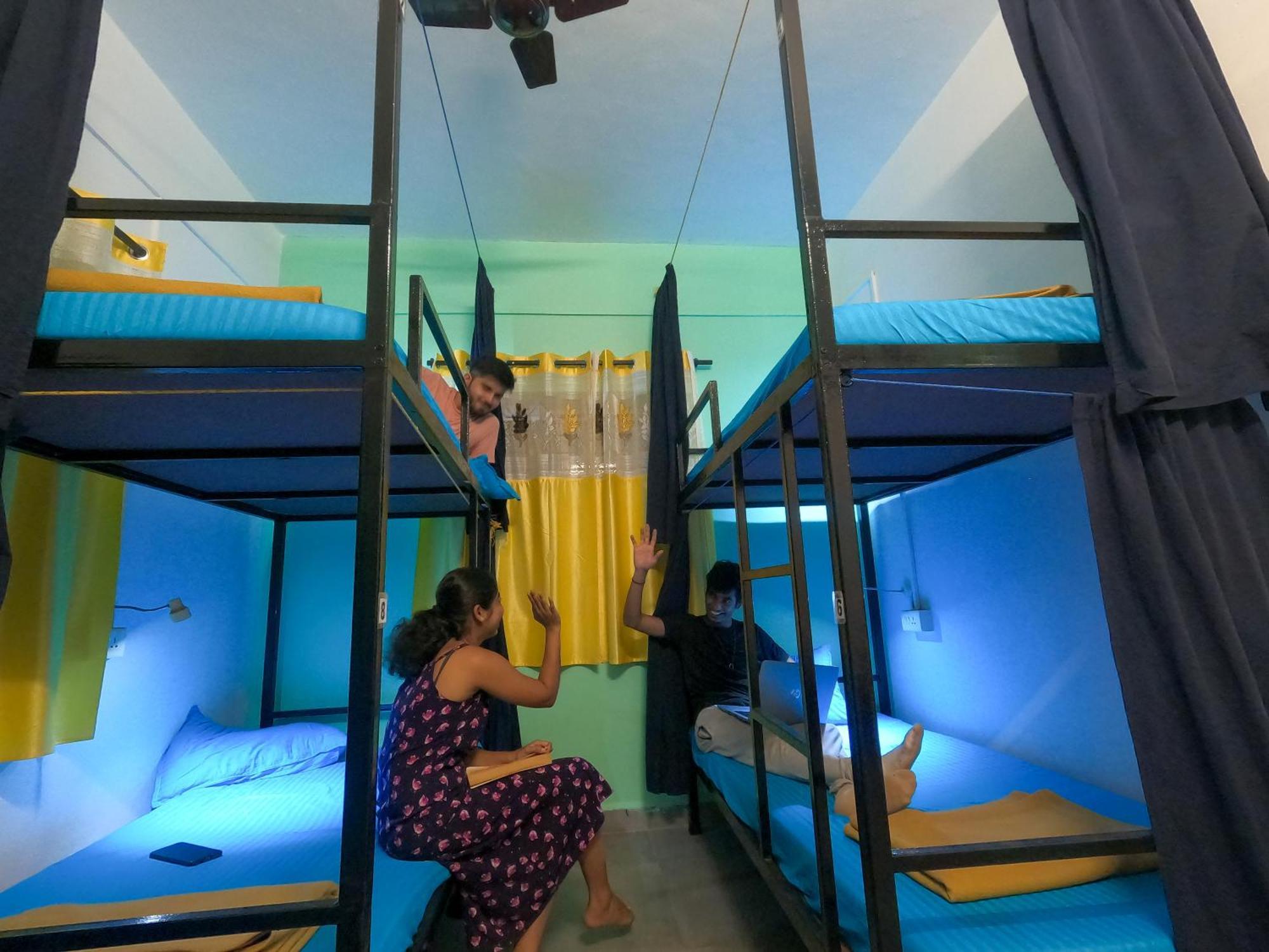 Road House Hostel Bãi biển Bãi biển Palolem Ngoại thất bức ảnh