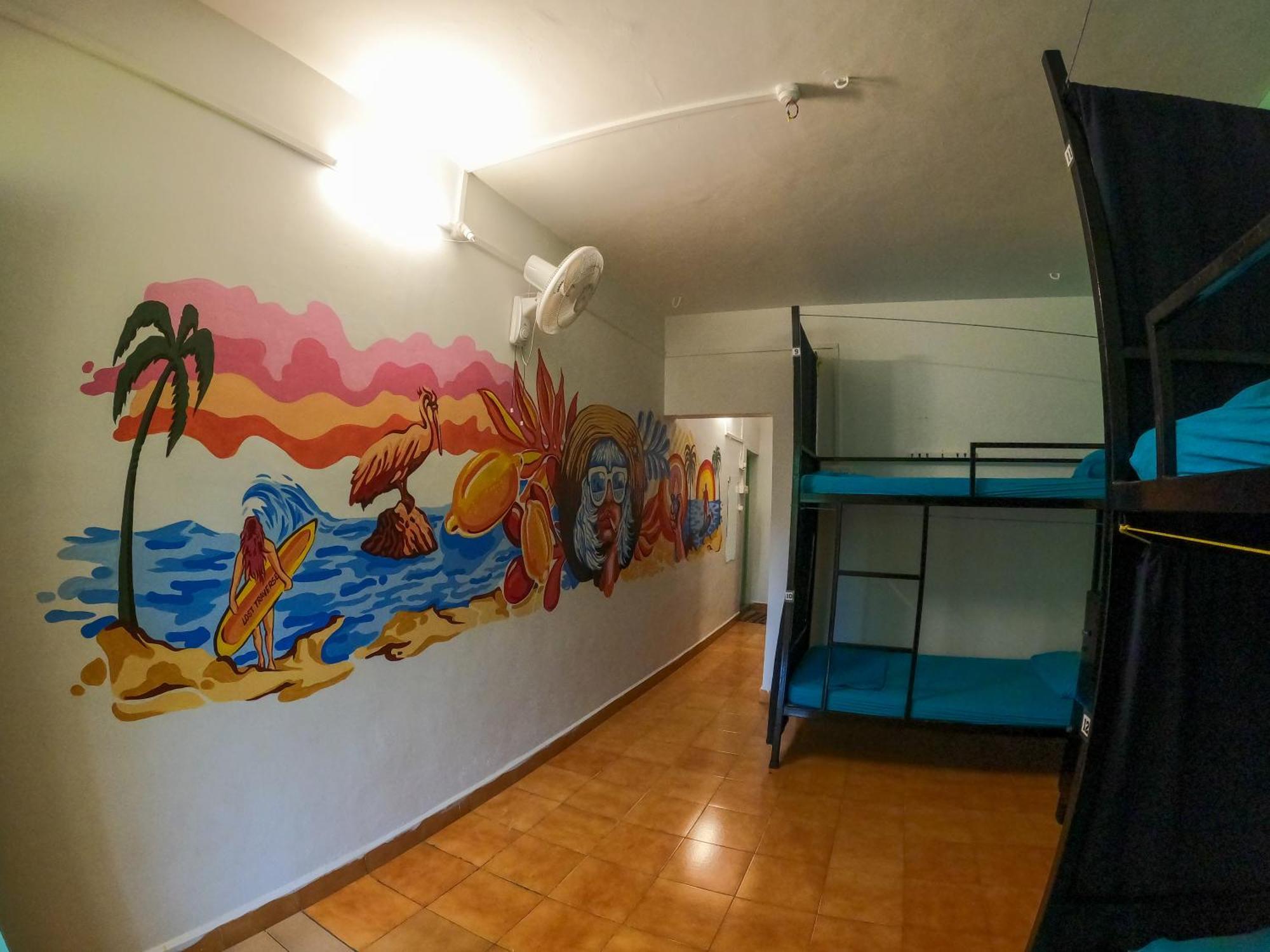 Road House Hostel Bãi biển Bãi biển Palolem Ngoại thất bức ảnh