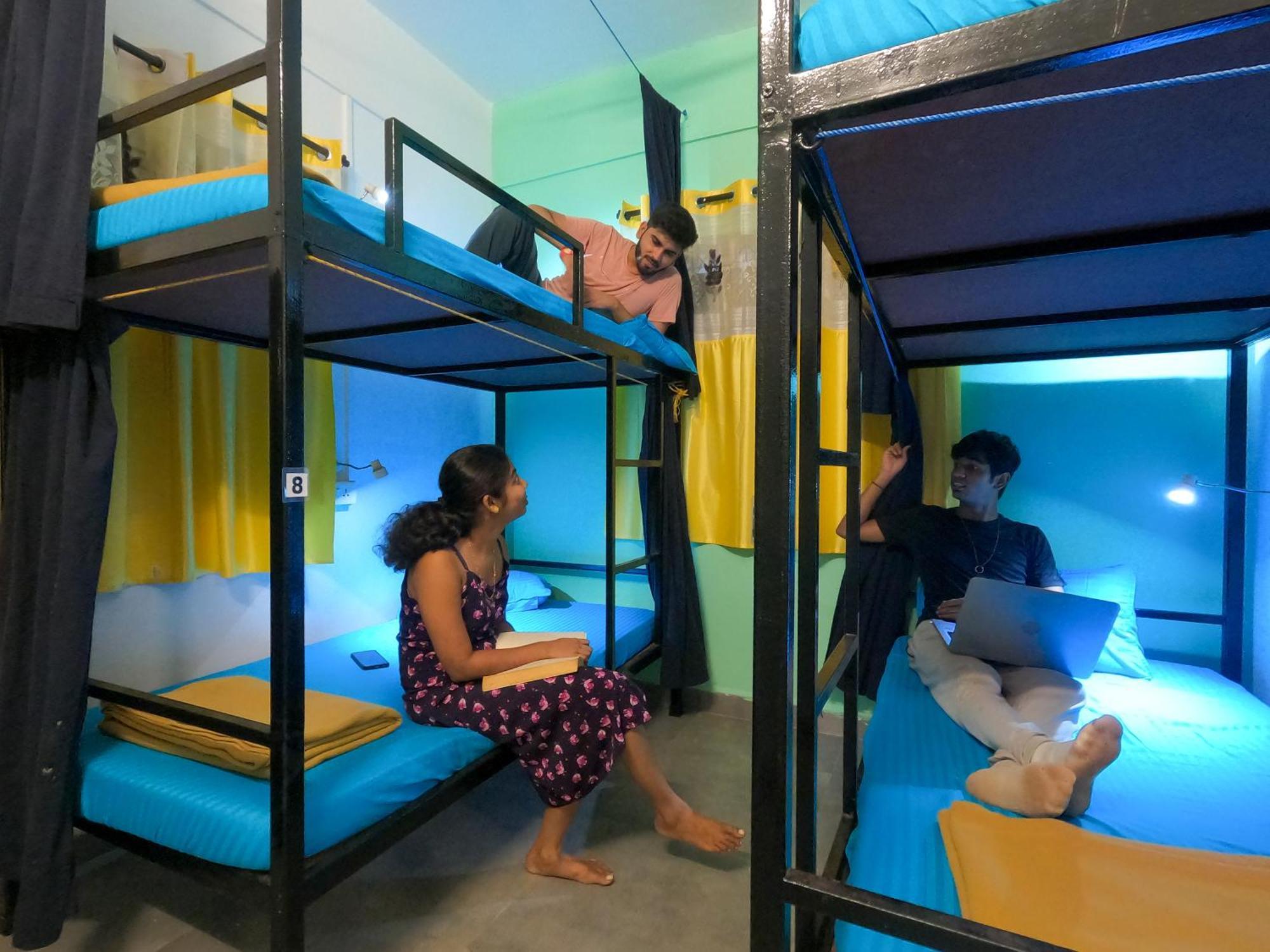 Road House Hostel Bãi biển Bãi biển Palolem Ngoại thất bức ảnh