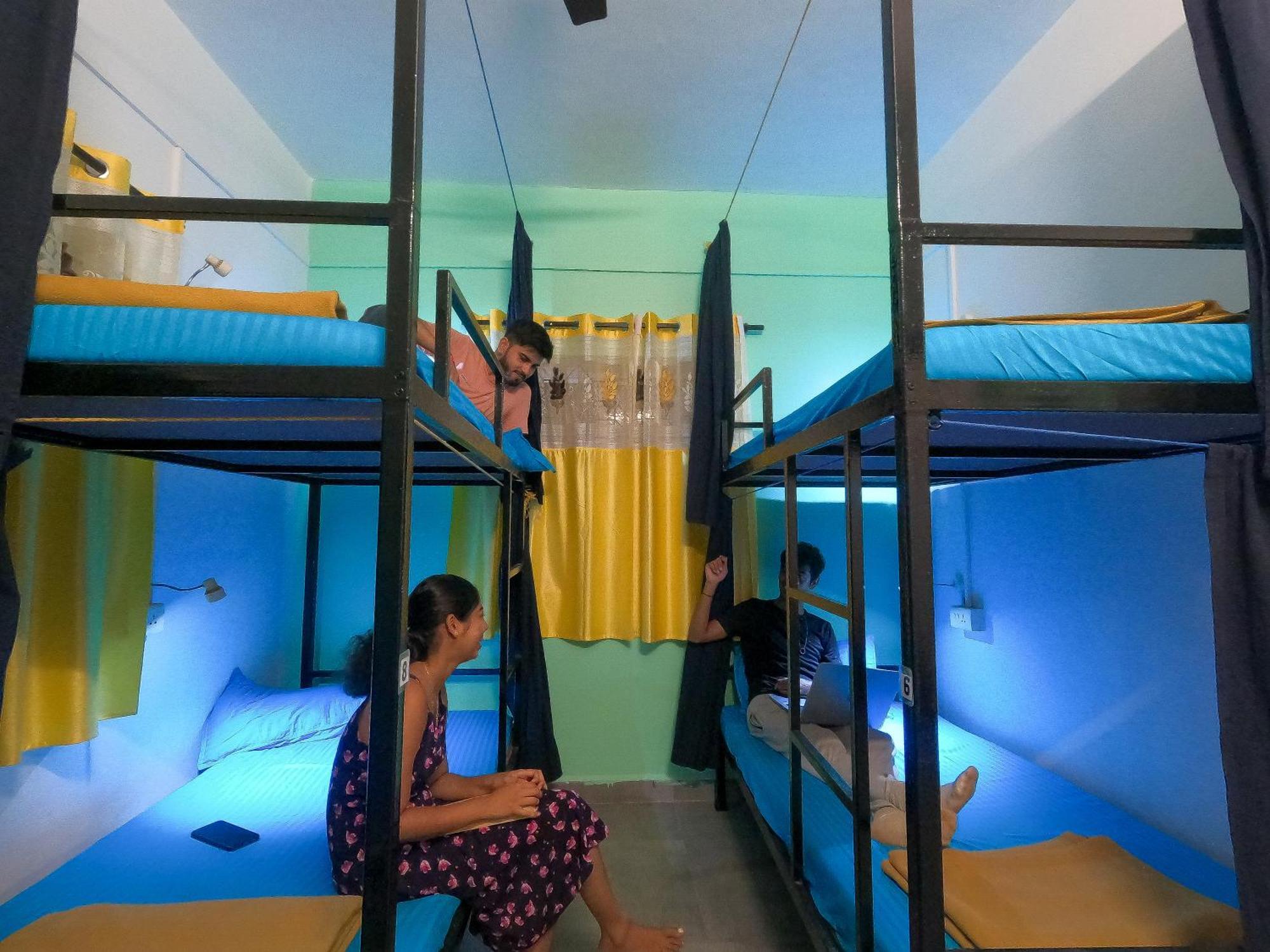 Road House Hostel Bãi biển Bãi biển Palolem Ngoại thất bức ảnh